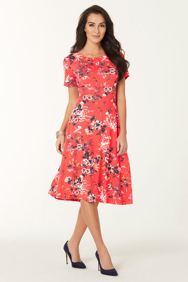2 in 1 Floral Dress and Shrug, Home delivery