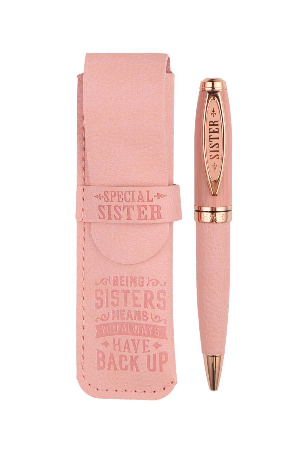 Handh Pink H & H - Bamboo Signature Pen