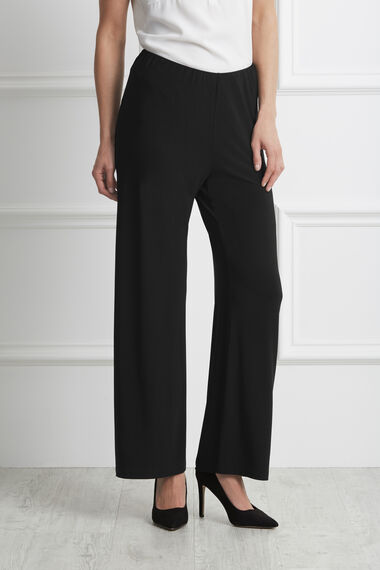 Buy Wide Leg Stretch Trousers | Home Delivery | Bonmarché