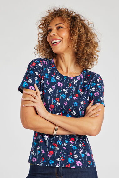 Bonmarche, Tops, Its A Flowery Shirt Which Is Great For Evening Events