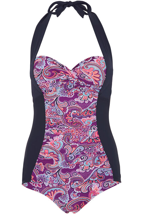 Buy Paisley Print Multiway Swimsuit | Home Delivery | Bonmarché