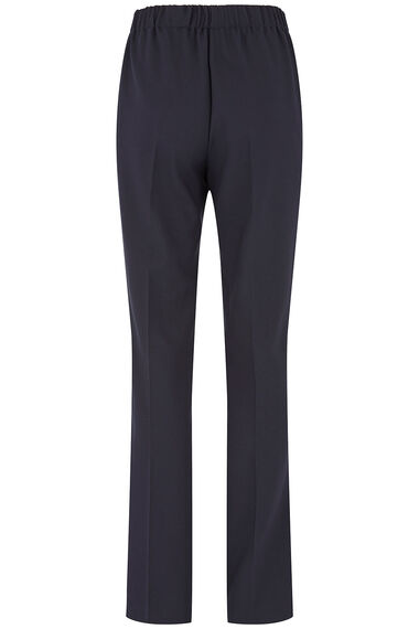 Straight Leg Pull-On Elasticated Trousers | Bonmarché