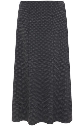 Jacquard Panelled Skirt