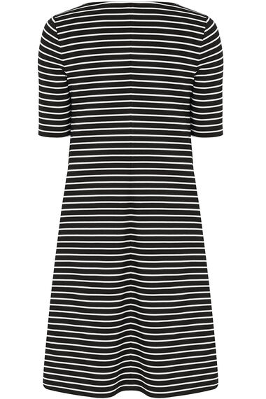 Striped A Line Dress
