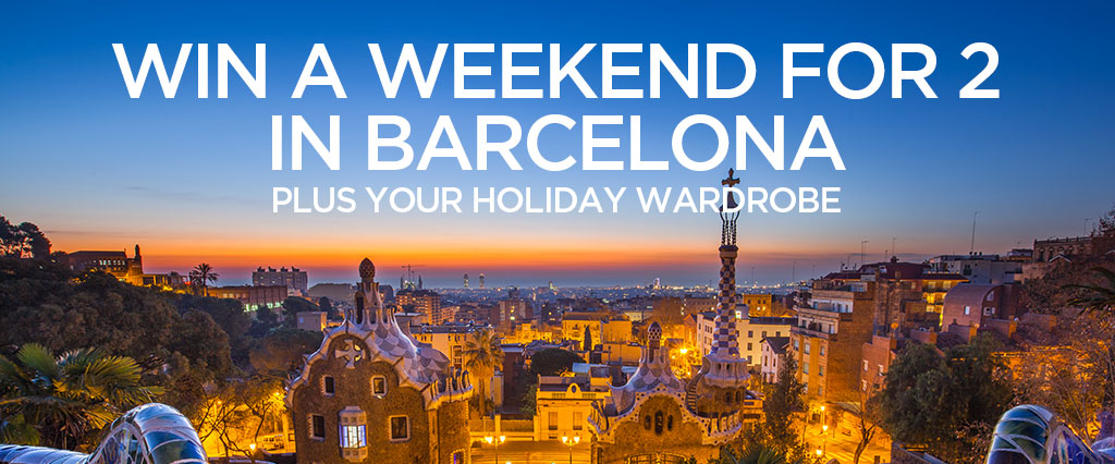 Bonmarche: Win a weekend for 2 in Barcelona plus your holiday wardrobe