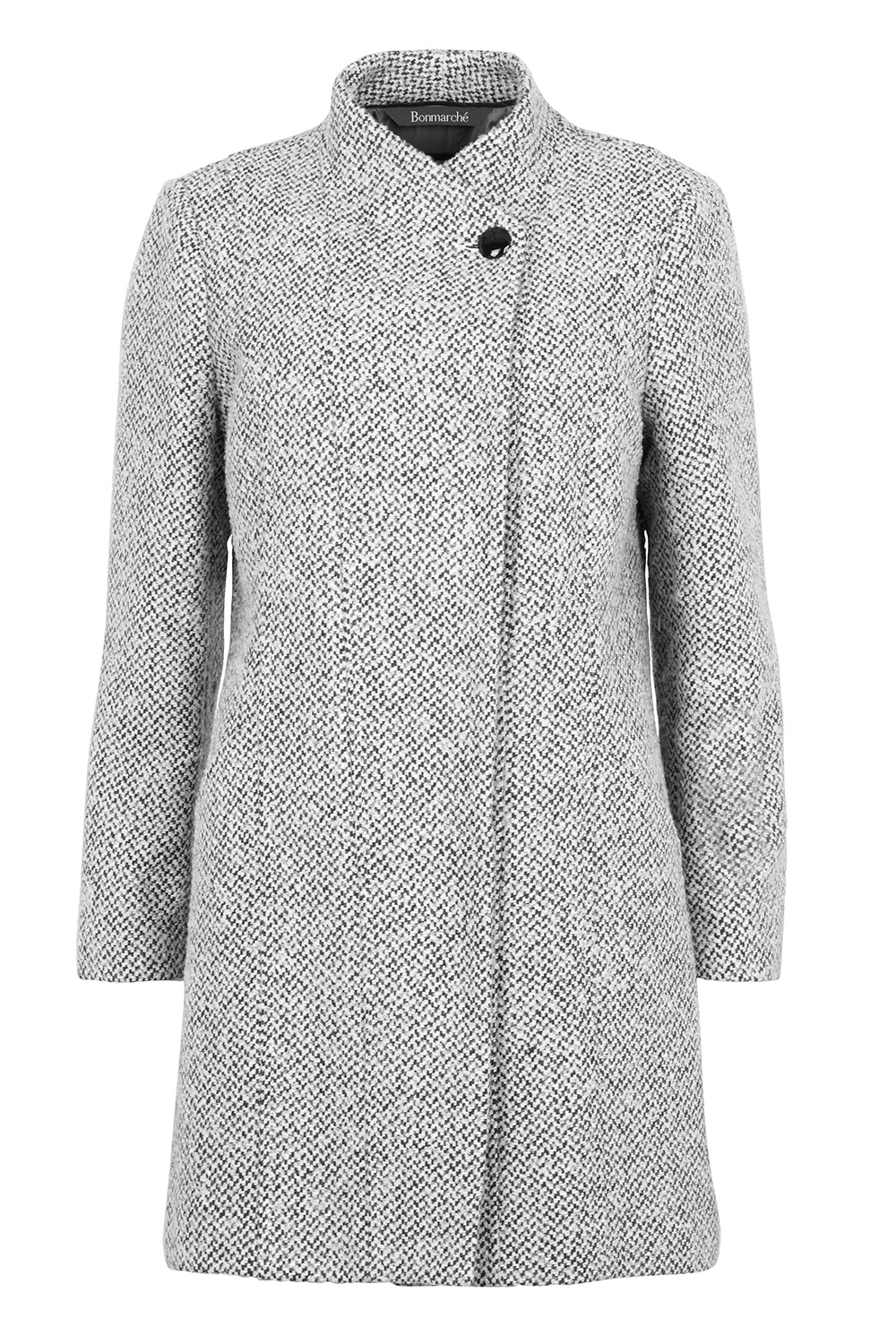 Textured Grey Coat
