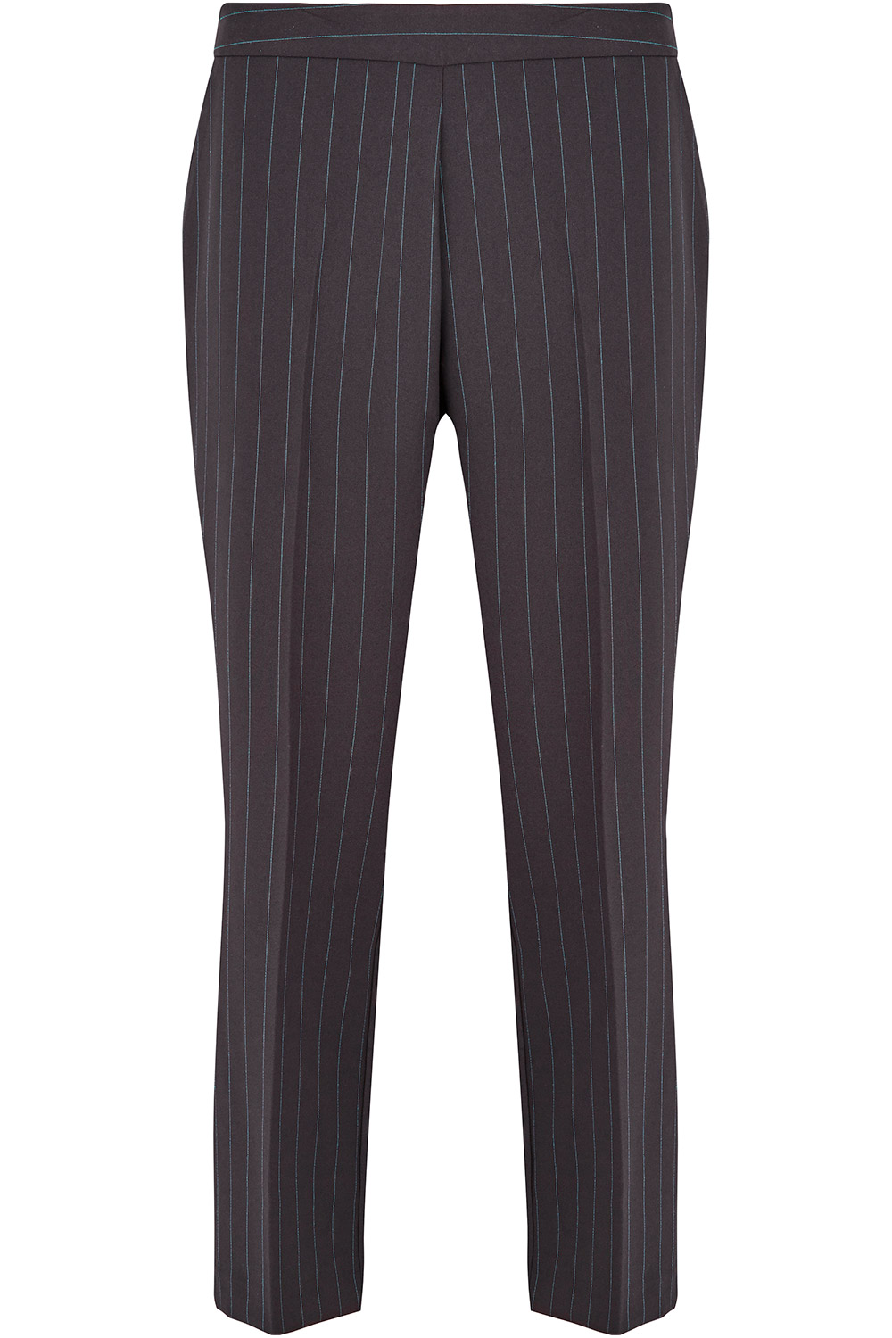 Straight Leg Stripe Pull On Elasticated Trousers | Bonmarche
