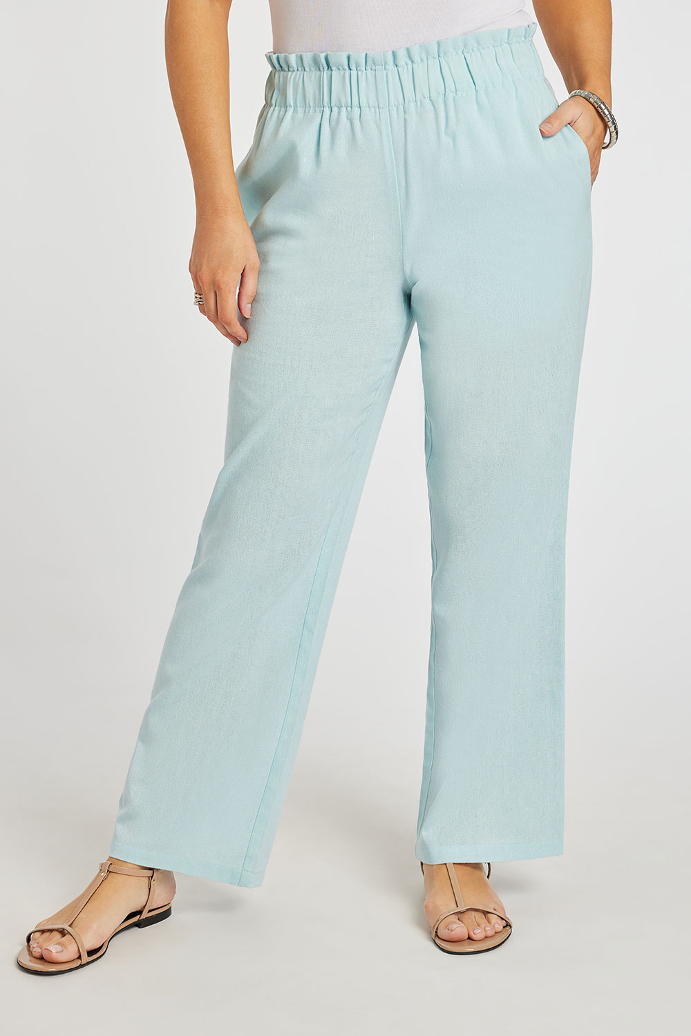 Buy Gap WideLeg Linen Trousers from the Gap online shop