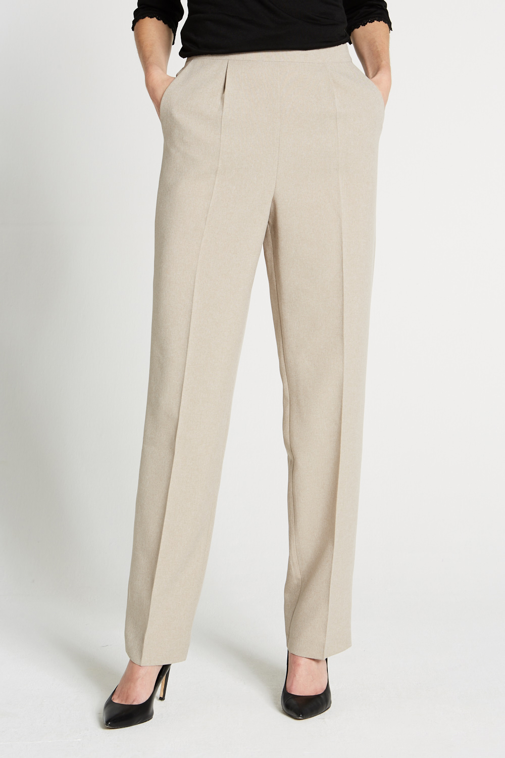 Buy Pull On Classic Leg Trousers | Home Delivery | Bonmarché