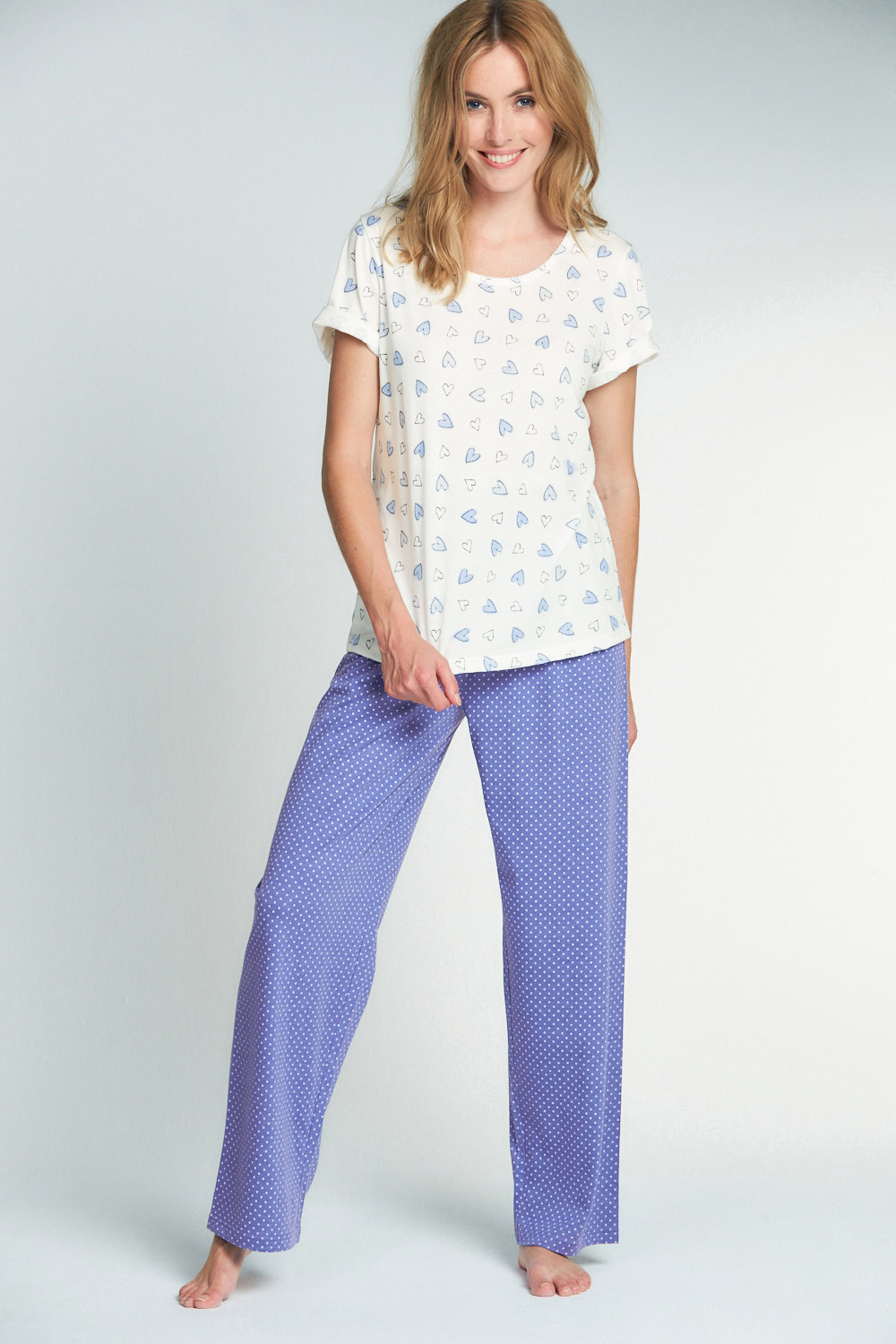 Heart Print Pyjamas